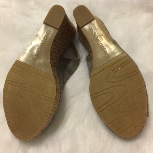 Andrew Geller Wedge Sling Backs - Picture 5 of 7